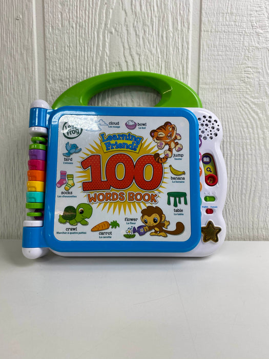 used Leap Frog Learning Friends 100 Words Book