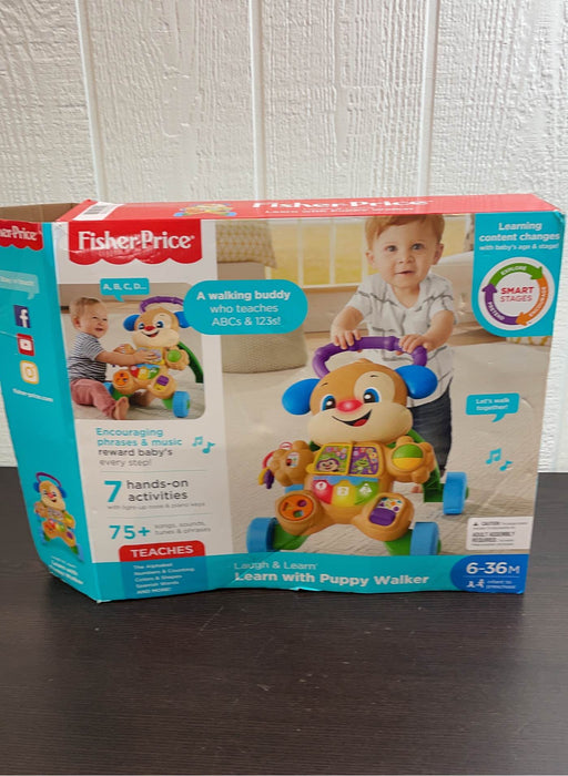 used Fisher Price Laugh & Learn Smart Stages Learn With Puppy Walker