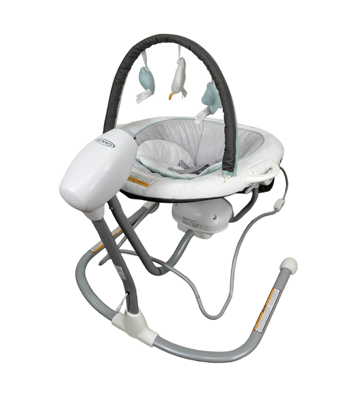 secondhand Graco Duet Sway LX Swing With Portable Bouncer