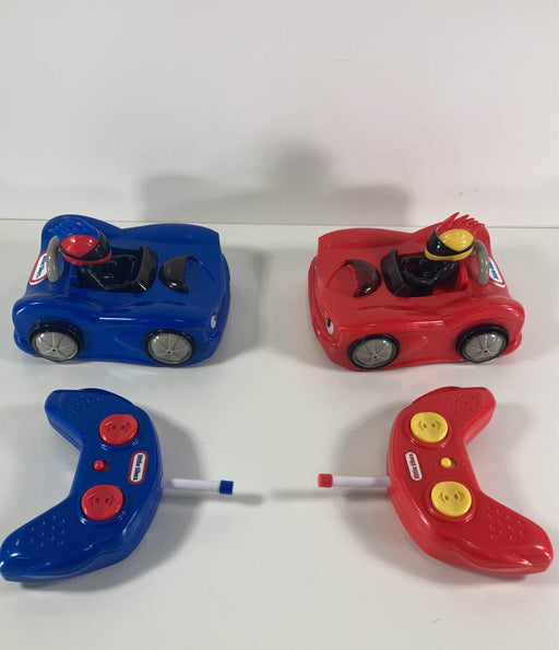 secondhand Little Tikes Remote Control Bumper Cars - Set of 2