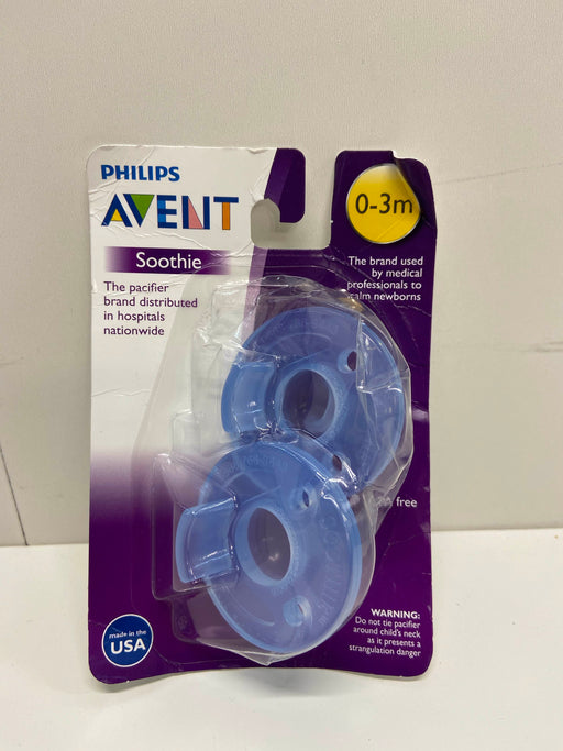 used Philips Avent Soothie 0-3m, 2 Pack