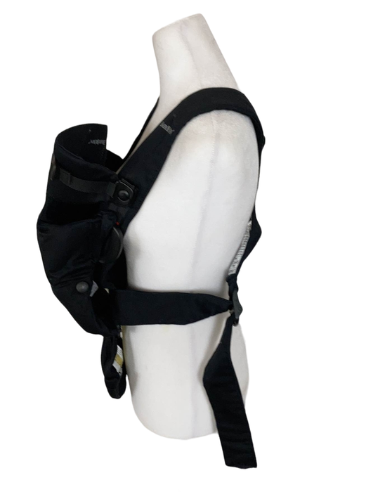 secondhand BabyBjorn Baby Carrier Mini, Black Cotton