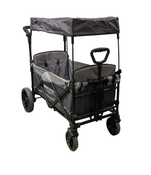 used Wonderfold X2 Push + Pull Double Stroller Wagon, 2021, Stone Gray