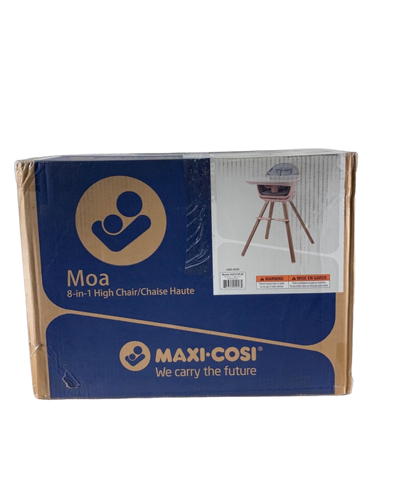 used Maxi-Cosi Moa 8-in-1 High Chair, Essential Blush