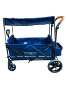 secondhand Wonderfold X2 Push + Pull Double Stroller Wagon, 2022, Sapphire Navy