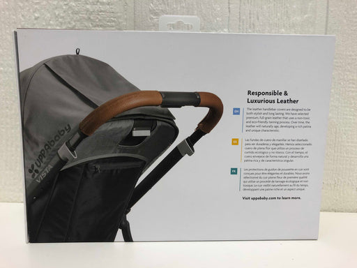 secondhand UPPAbaby 2015 Vista leather Handlebar Covers