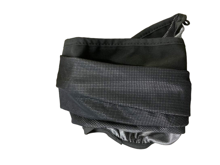 Shop Mockingbird 2nd Seat Kit with Extendable Canopy, Black, Watercolor Drops, Silver with Penny Leather at GoodBuy Gear