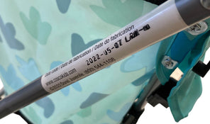 used Dorel Umbrella Stroller, 2022, Teal dino footprints