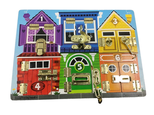 used Melissa & Doug Latches Board