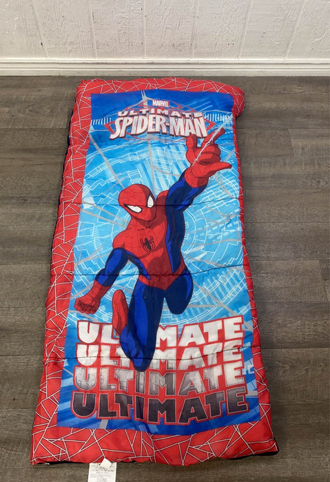 used Marvel Spider-Man Sleeping Bag