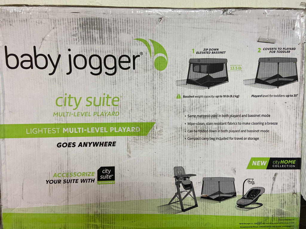 Baby Jogger City Suite MultiLevel Playard, Graphite