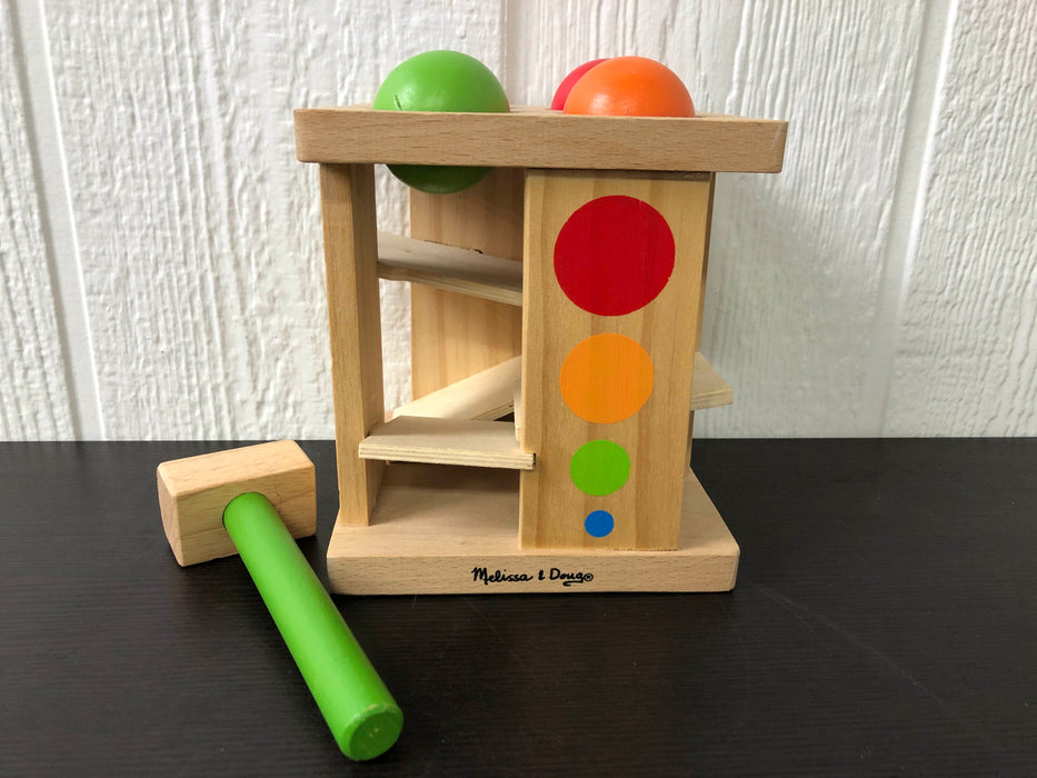 secondhand Melissa & Doug Pound And Roll Tower