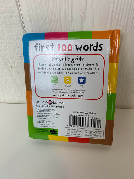 secondhand Roger Priddy First 100 Words Book