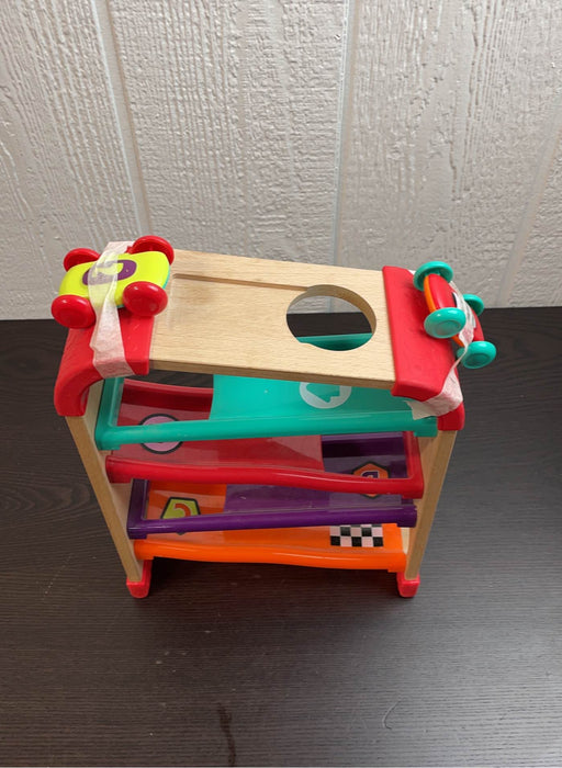 secondhand Infantino Bkids Natural Wood Rack, Race And Drop Roller