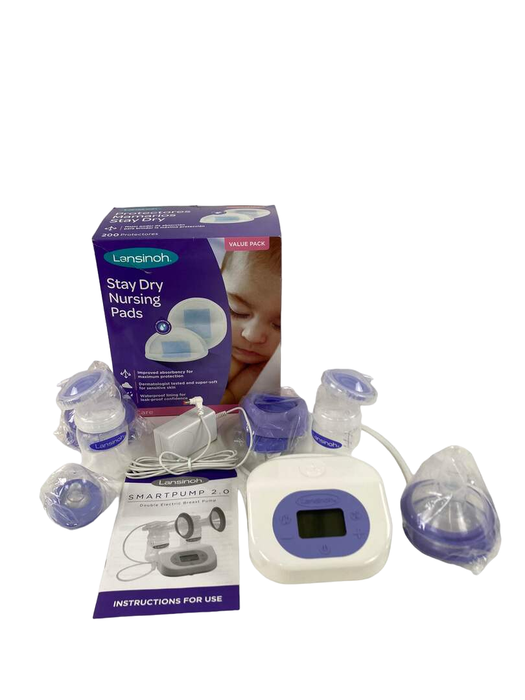 used Lansinoh Smartpump 2.0 Double Electric Breast Pump
