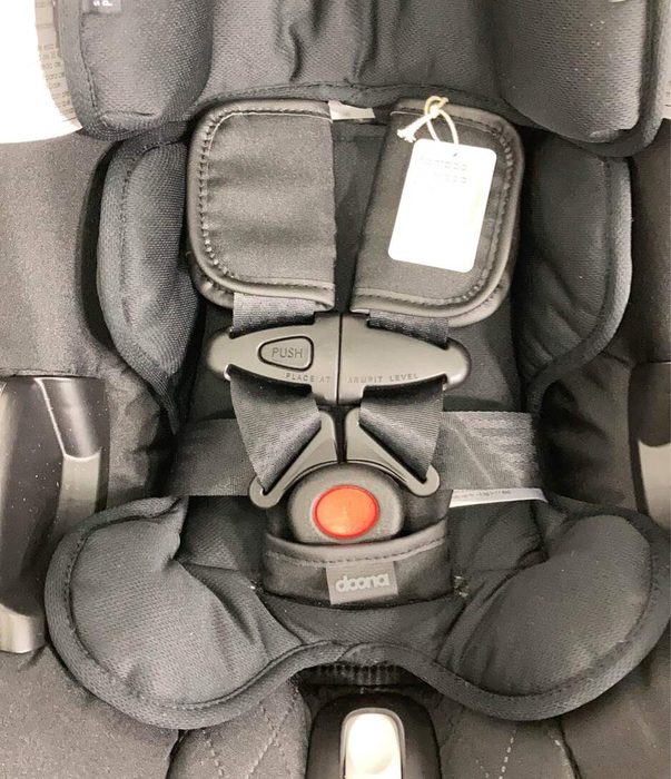 secondhand Doona Infant Car Seat & Stroller Combo, 2022, Midnight Black