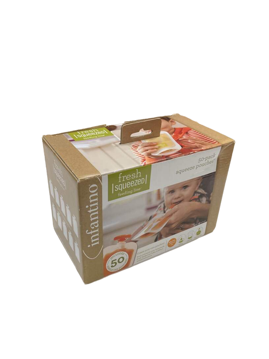 Shop Infantino Squeeze Pouches, 4 fl oz., 50 count at GoodBuy Gear