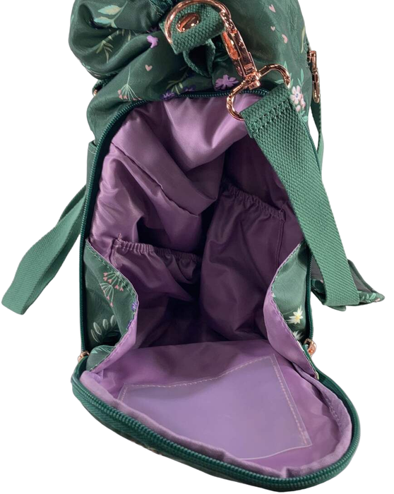 Shop Sarah Wells Lizzy Breast Pump Bag, Olive Floral at GoodBuy Gear