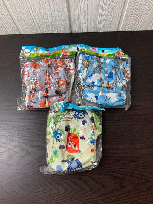 used BUNDLE Ohbabyka Pocket Cloth Diapers