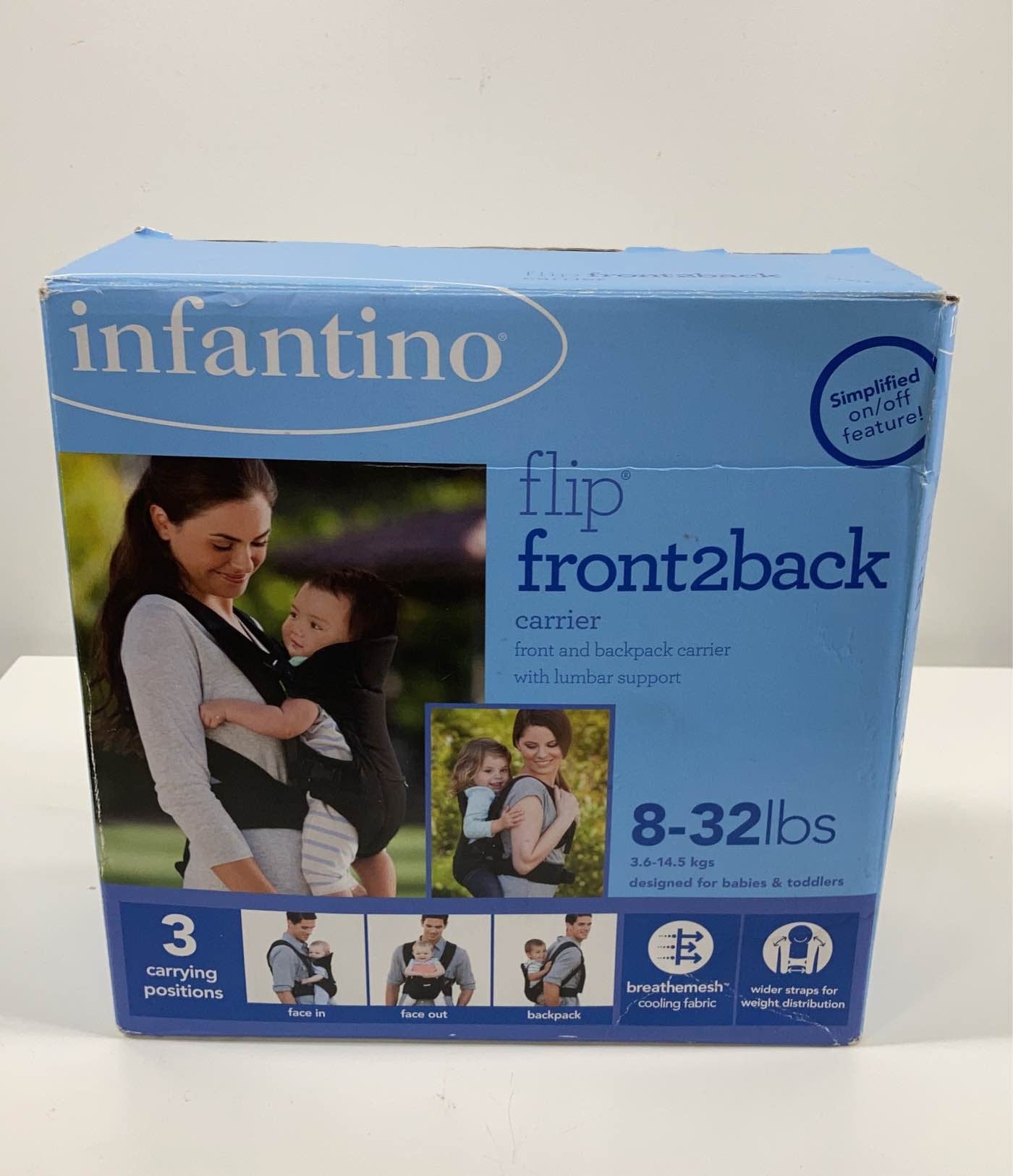 Infantino Flip Front2Back Carrier Black