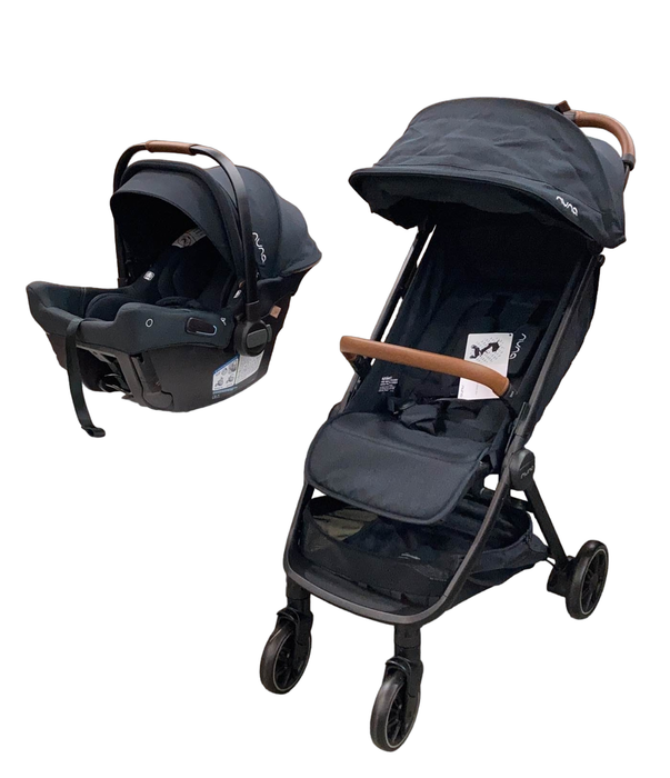 used Nuna TRVL + Pipa Urbn Travel System, 2023, Caviar