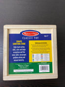 used Melissa & Doug Shape Sorter Cube