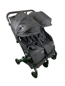 Shop Mompush Lithe Double Stroller, 2023, Black at GoodBuy Gear