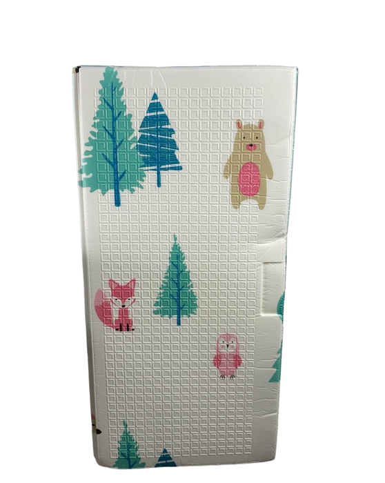 used JumpOff Jo Large Waterproof Foam Padded Playmat, Woodland Rainbow