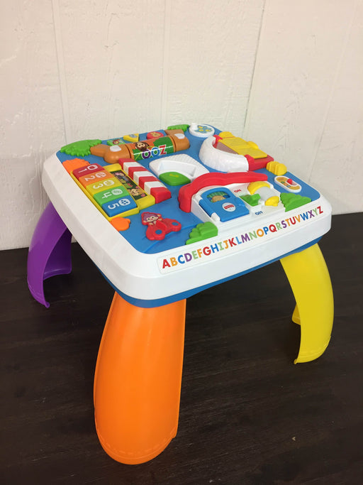 used Fisher Price Laugh And Learn Around The Town Learning Table