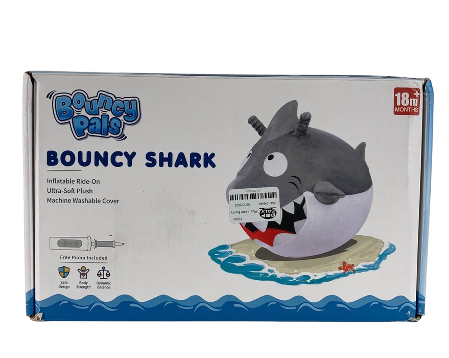 Shop iPlay, iLearn Bouncy Pals Hopping Ride On Animal, Shark at GoodBuy Gear