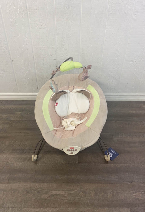 used Fisher Price Deluxe Bouncer, My Little Snugabunny