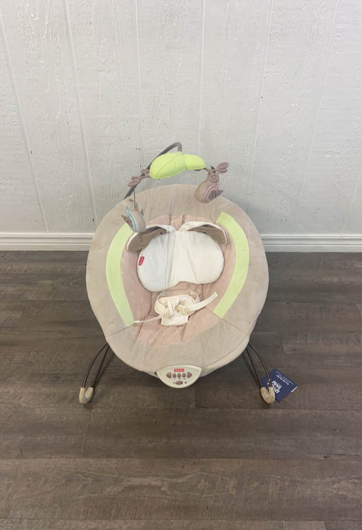 used Fisher Price Deluxe Bouncer, My Little Snugabunny