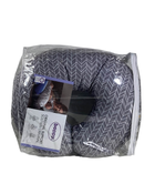 Shop Boppy Nursing and Infant Support Pillow, Blue Herringbone at GoodBuy Gear