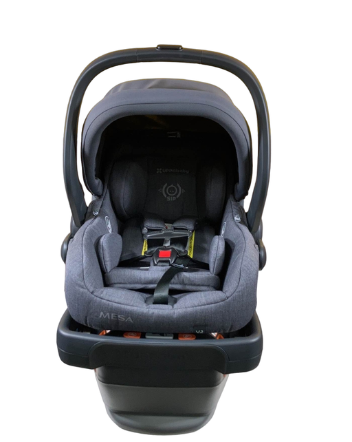 used UPPAbaby MESA V2 Infant Car Seat, Charcoal Melange Merino Wool), 2023