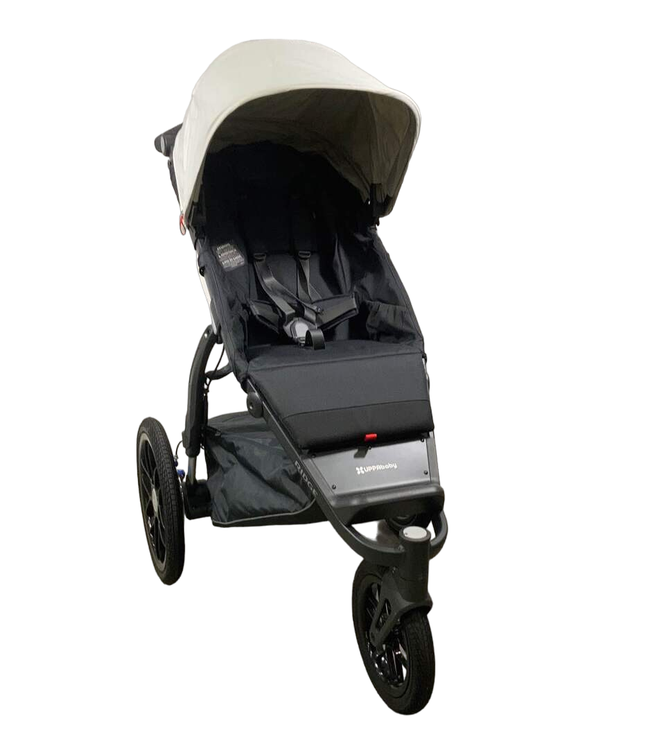 uppababy jogger UPPAbaby RIDGE Jogging Stroller, 2021, Bryce (White)
