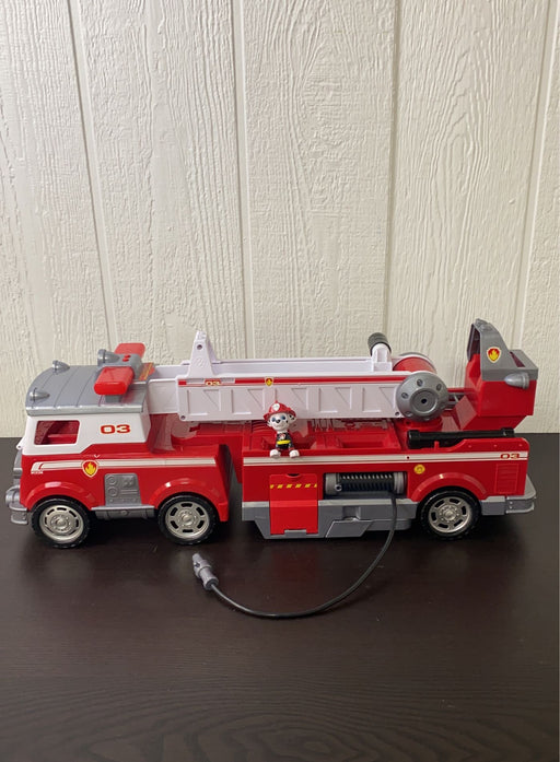 used PAW Patrol Fire Engine With Marshall Toy