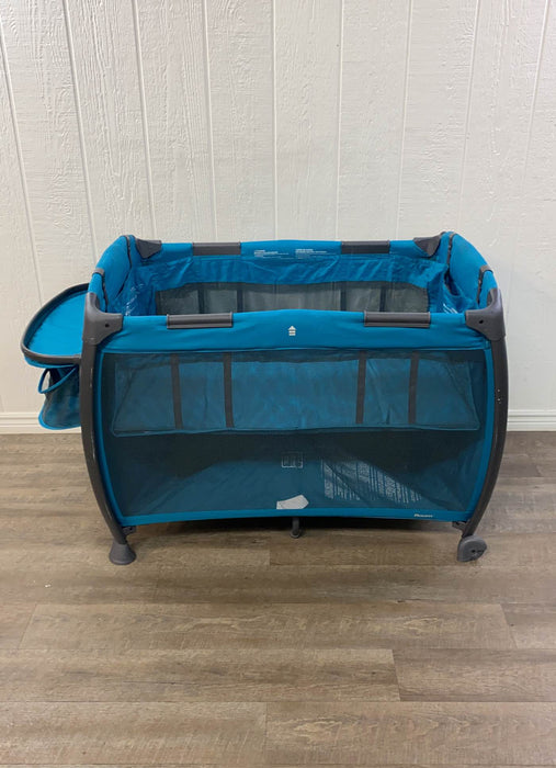 used Joovy Room Playard All-In-One Playard Nursery Center, Turquoise