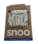 used Happiest Baby SNOO Fitted Sheet, Charcoal Stars
