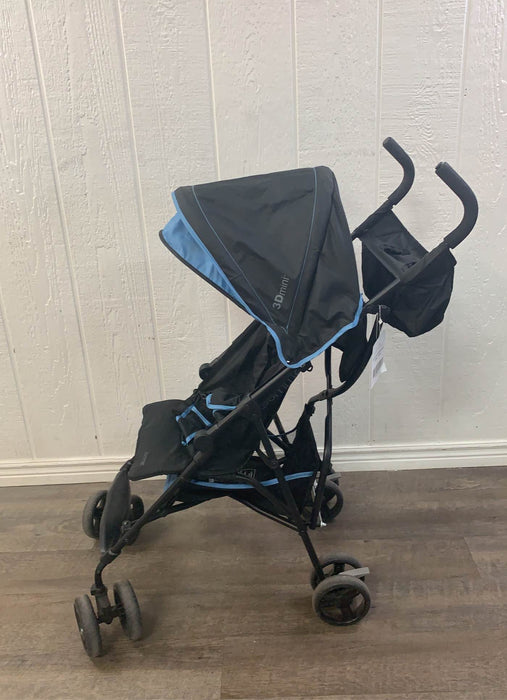 secondhand Summer Infant 3D Mini Stroller, 2019, Blue/Black