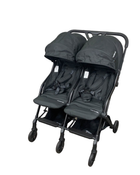 used Mompush Lithe Double Stroller, 2022, Black