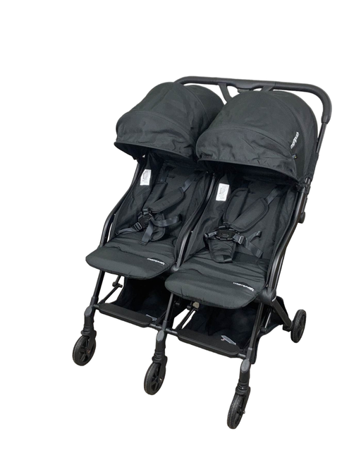 used Mompush Lithe Double Stroller, 2022, Black