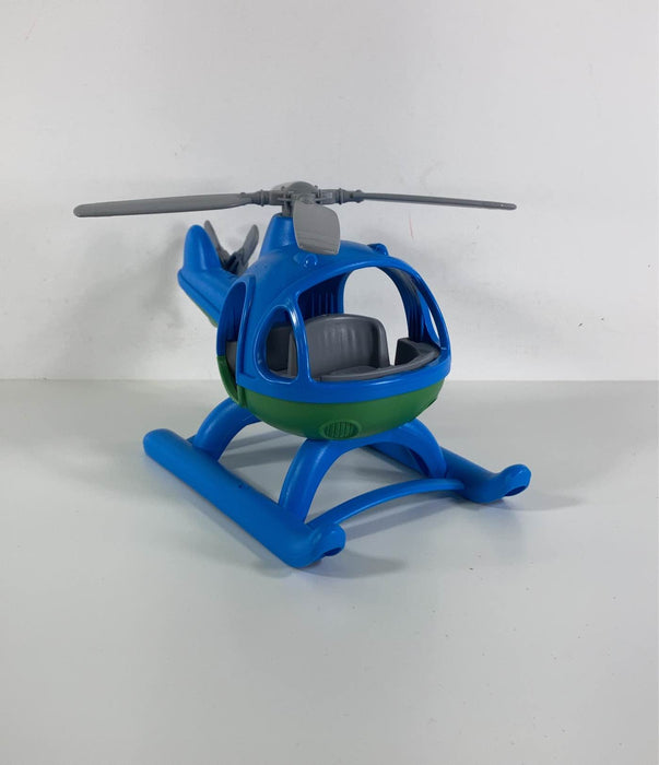 used Green Toys Helicopter, Blue