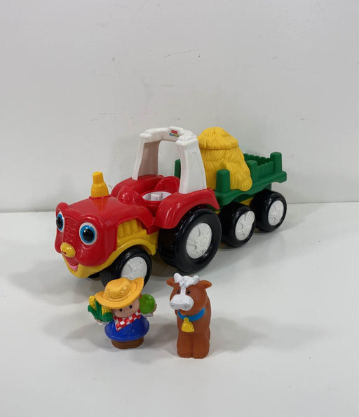 used Fisher Price Little People Tow ‘n Pull Tractor