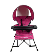 used Baby Delight Go with Me Venture Deluxe Portable Chair, Poppin Pink Rose Pimpant