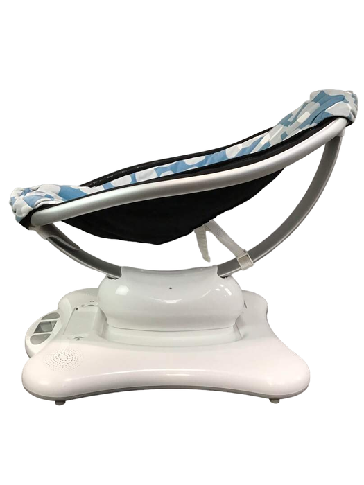 secondhand 4moms MamaRoo Swing, Blue Plush