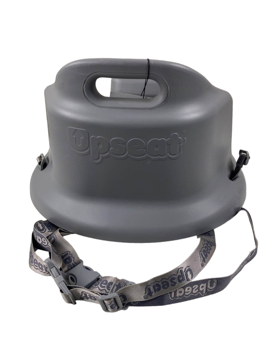 Shop Upseat Baby Floor Chair and Booster Seat with Tray, Grey at GoodBuy Gear