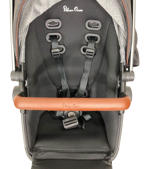 Shop Silver Cross Wave Tandem Seat, Charcoal at GoodBuy Gear
