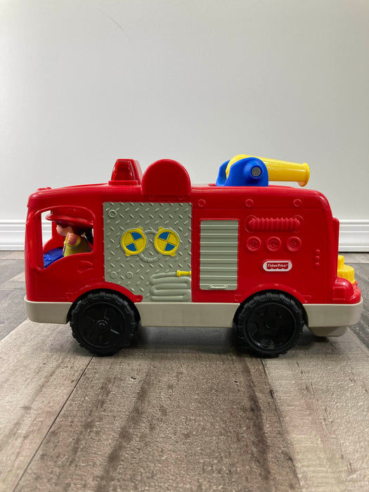 secondhand Little People Helping Others Fire Truck