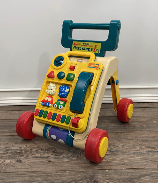 Vtech first steps sales baby walker yellow