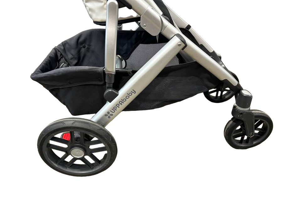 secondhand UPPAbaby VISTA Stroller, Bryce (White Marl), 2017